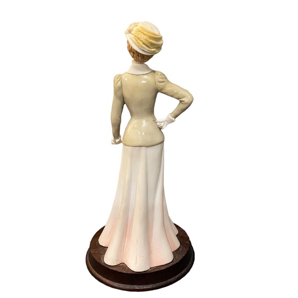 Vintage 1984 Pucci Arnart Porcelain Victorian Lady with Umbrella Figurine - Picture 4 of 9